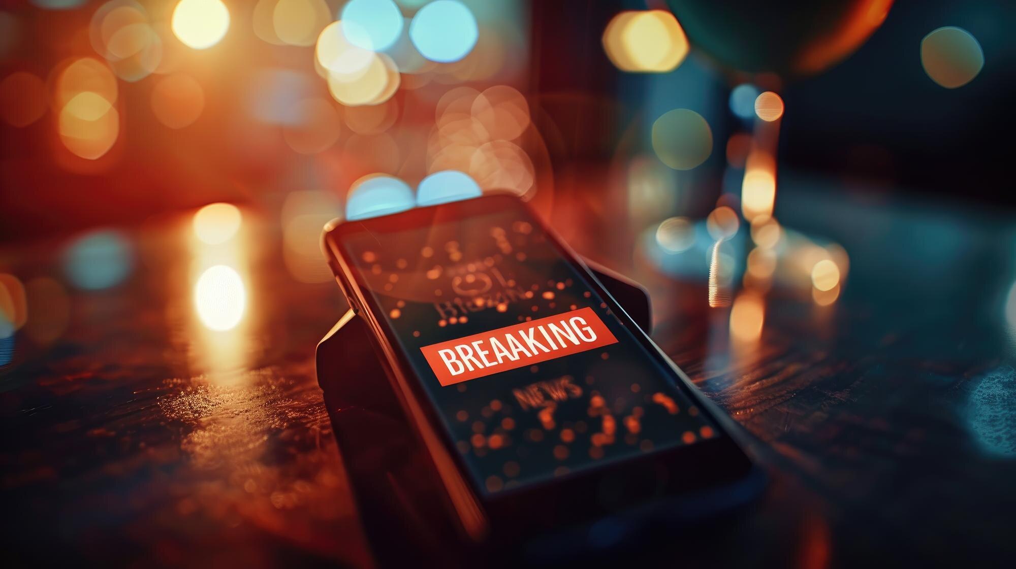 Smartphone med varningsmeddelande som illustrerar en casinobonus som inte syns eller kräver felsökning