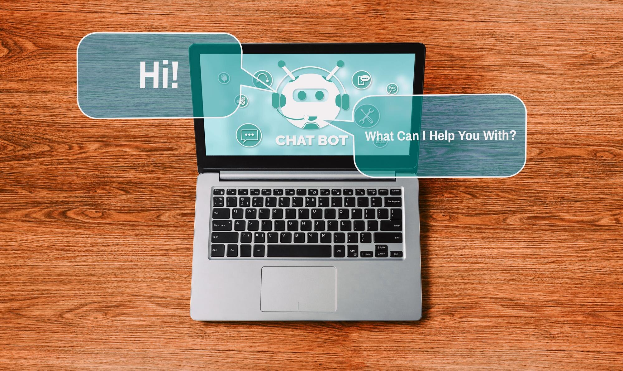 Person använder en AI-chattbot i en app, som illustration till öppningen av GPT Store och egna GPT:er 2024