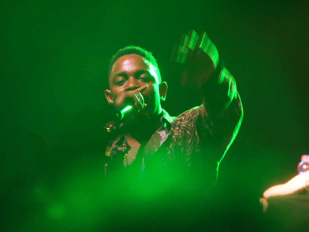 Kendrick Lamar uppträder på Bonnaroo 2012